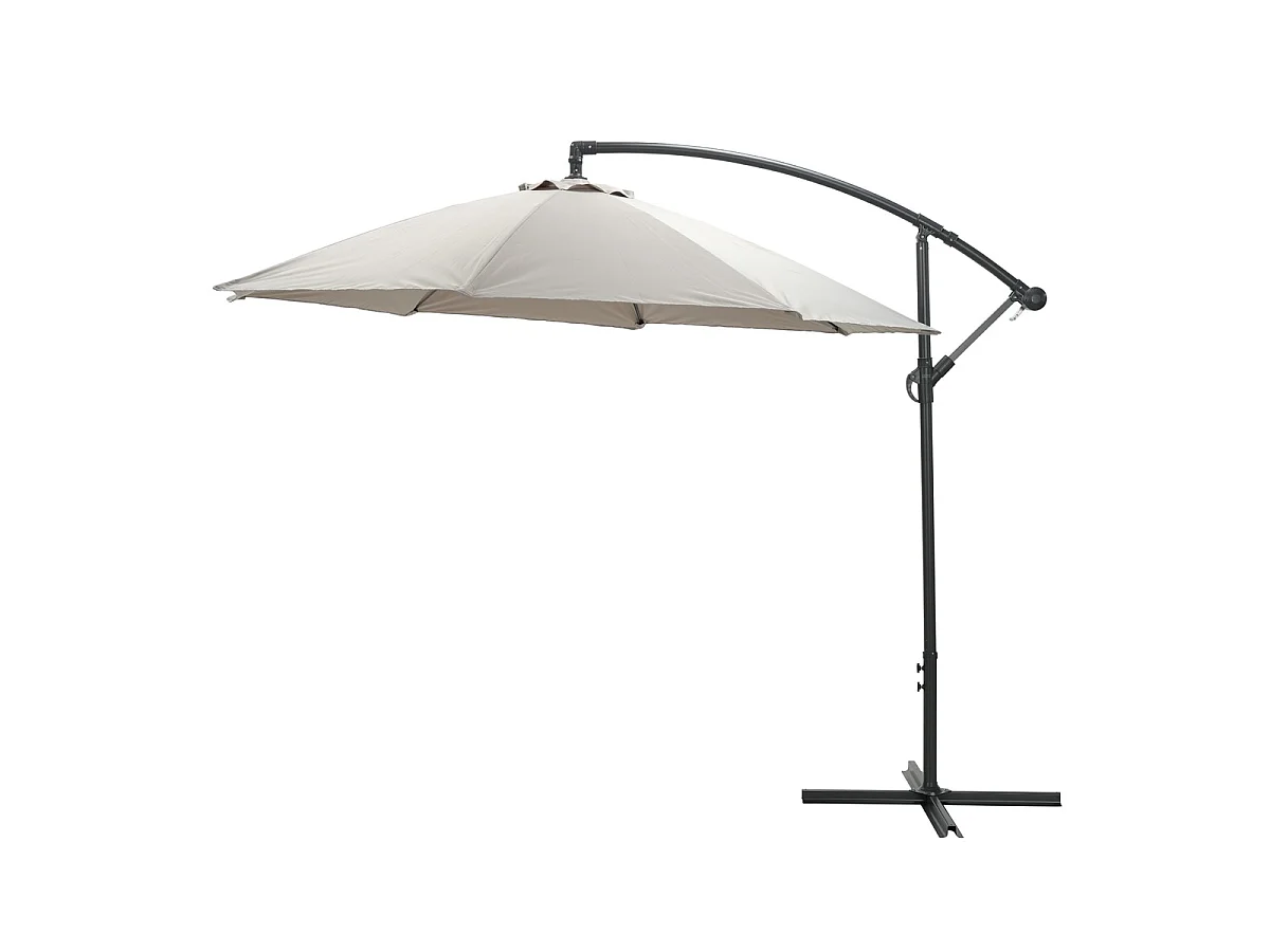 Garden Impressions Athene zweefparasol Ø300 cm - zand