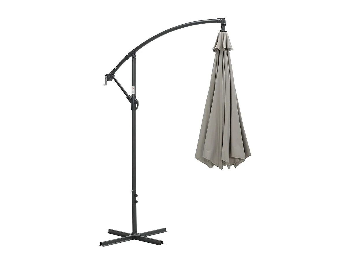 Garden Impressions Athene zweefparasol Ø300 cm - zand