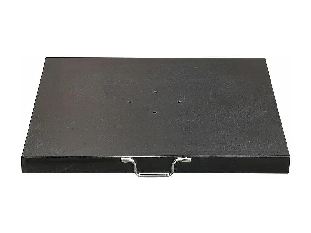 Parasol flottant Garden Impressions Hawaii gris clair Ø300 - housse et 80 kg piet de parasol