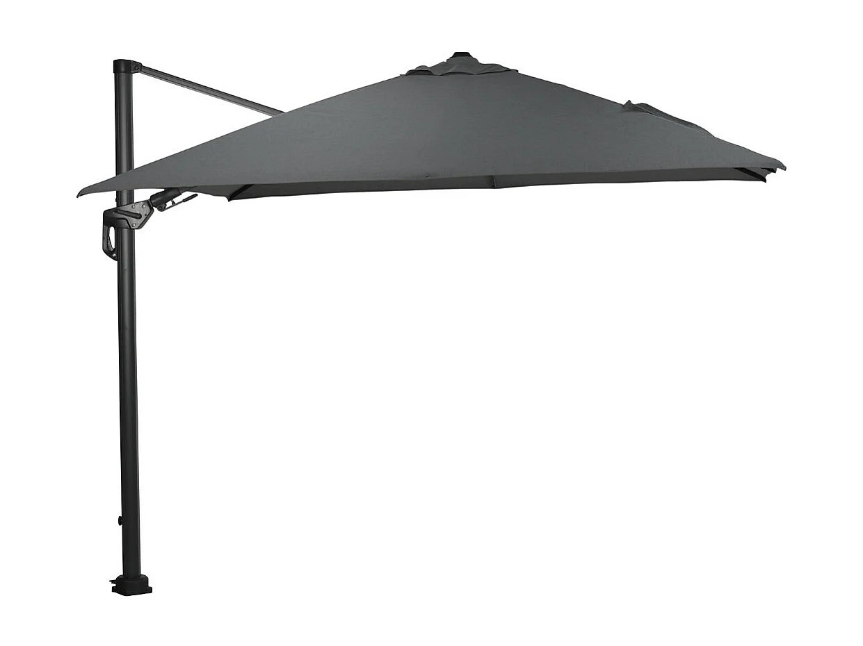 Parasol flottant Garden Impressions Hawaii deluxe gris foncé/gris foncé 300x300