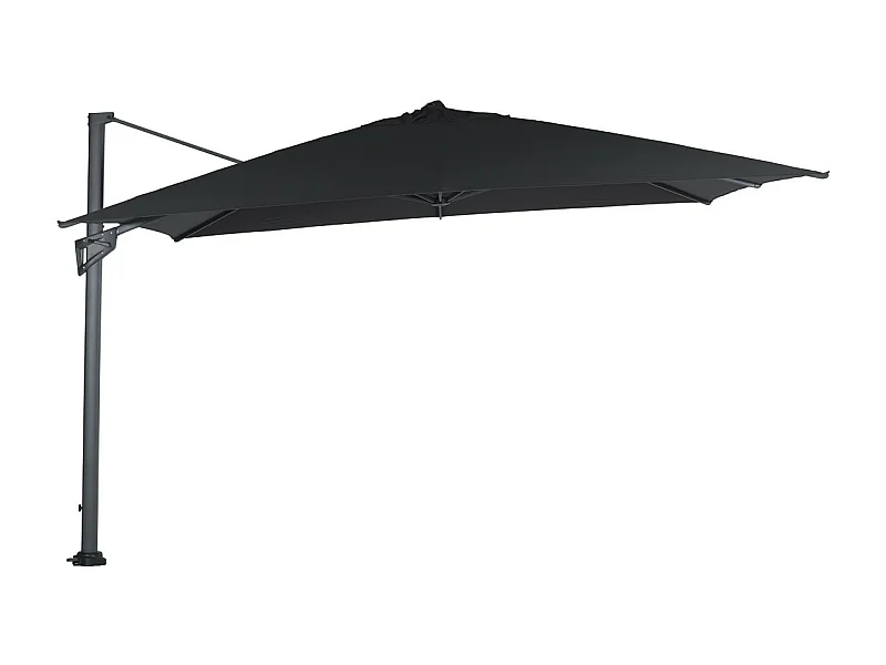 Parasol Garden Impressions Hawaii King Pole gris foncé/noir 400x400