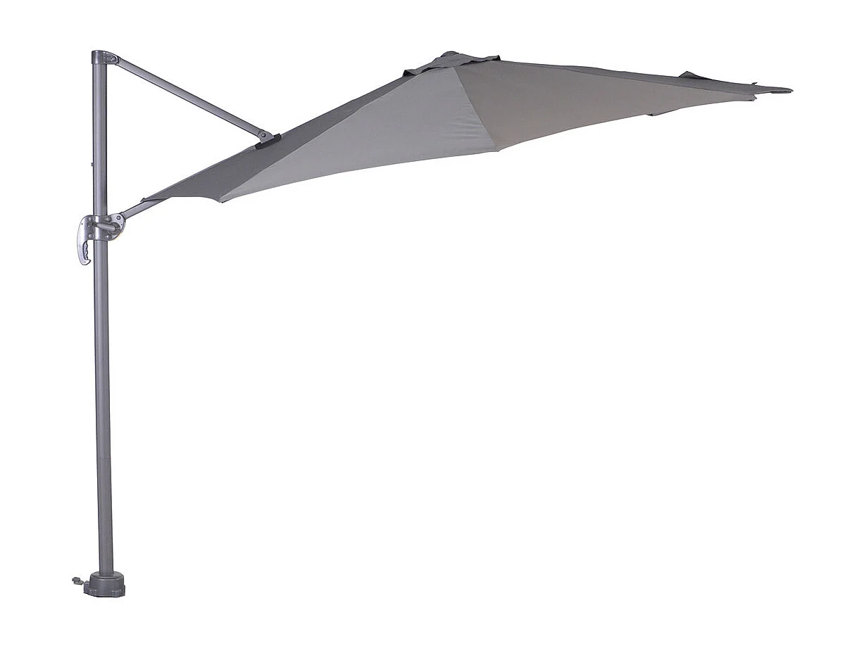 Garden Impressions Hawaii zweefparasol S Ø300 - donker grijs