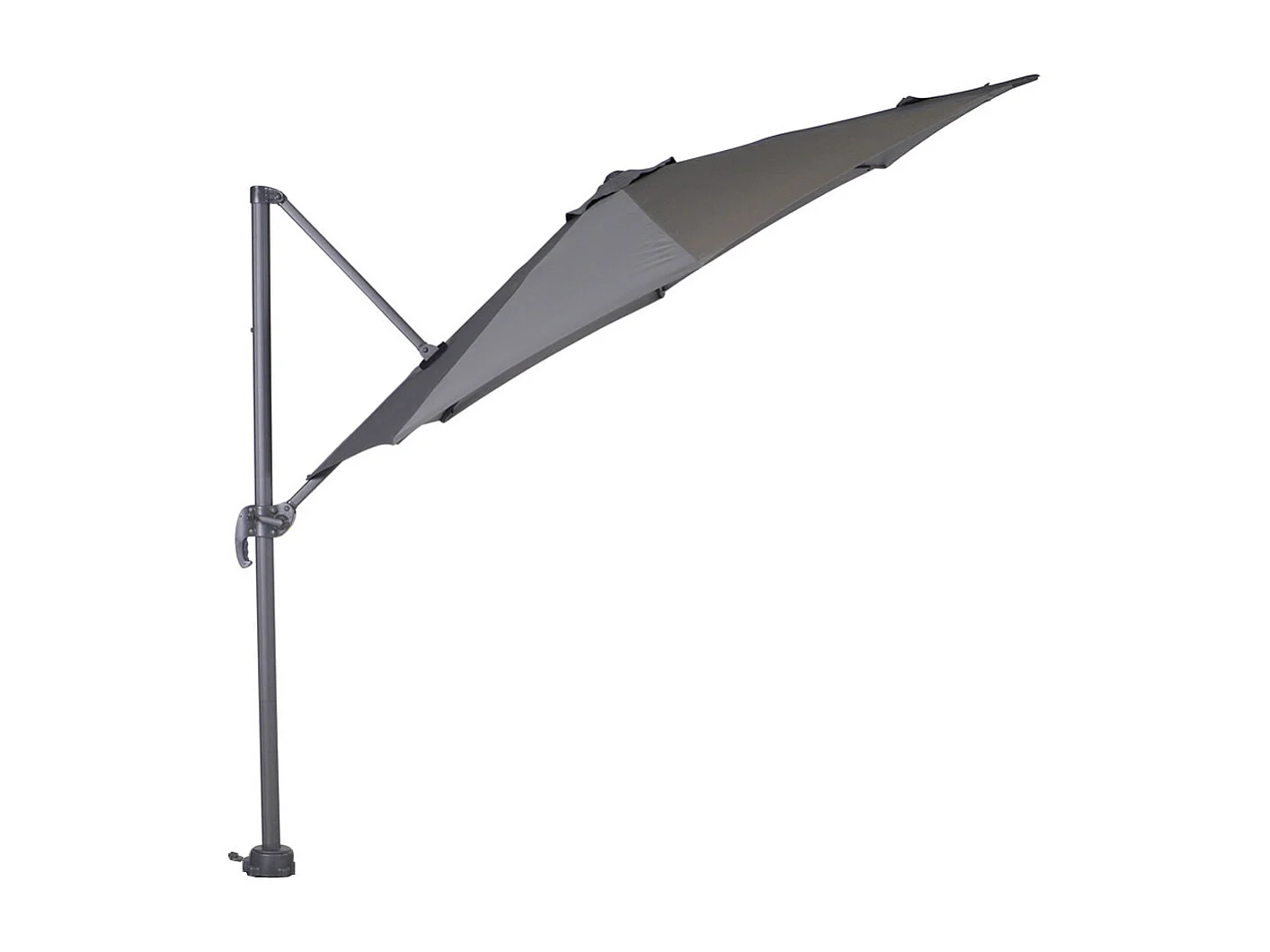 Garden Impressions Hawaii zweefparasol S Ø300 - donker grijs