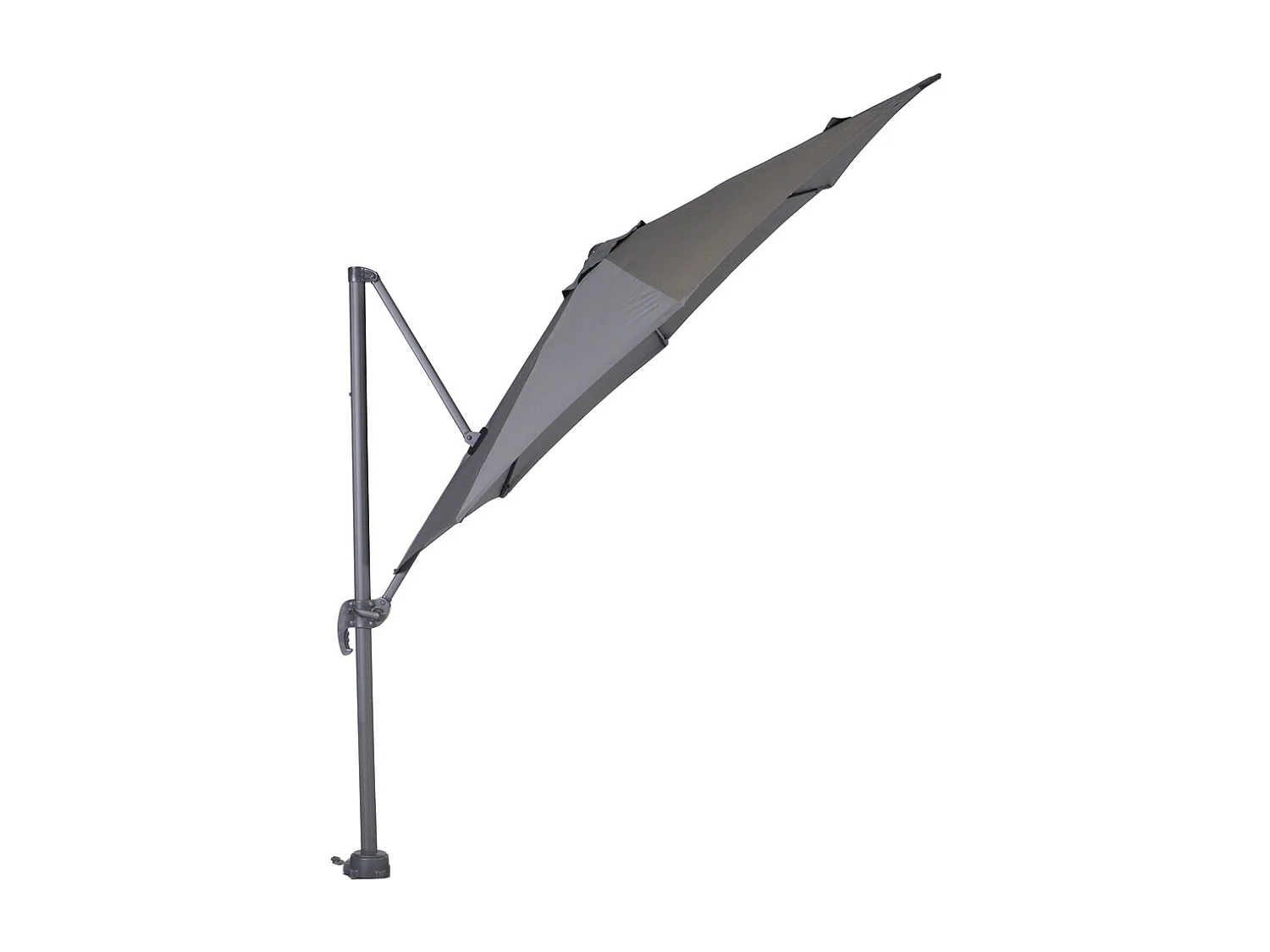 Garden Impressions Hawaii zweefparasol S Ø300 - donker grijs