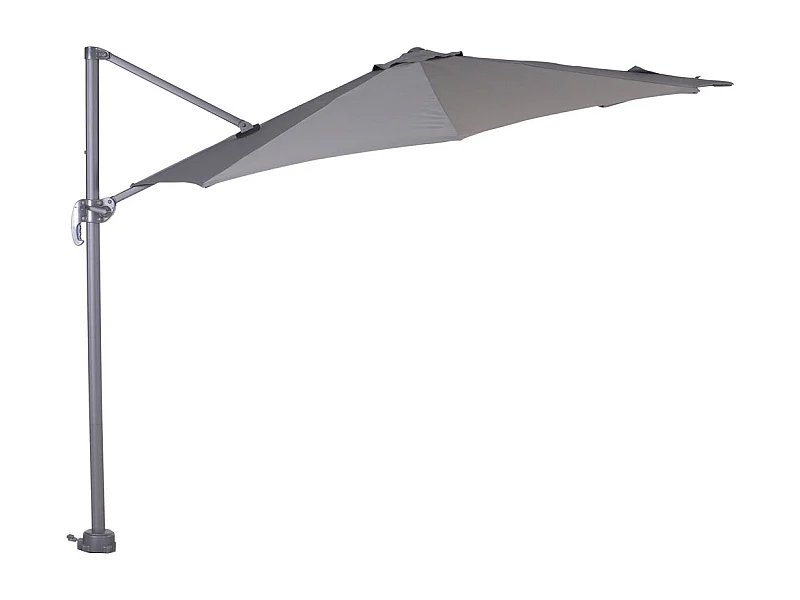 Garden Impressions Hawaii zweefparasol S Ø300 - donker grijs
