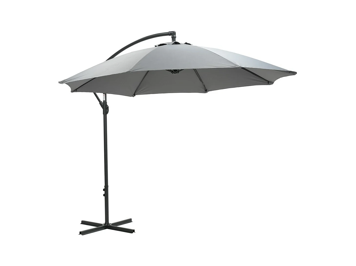 Garden Impressions Athènes parasol flottants Ø300 cm - gris clair