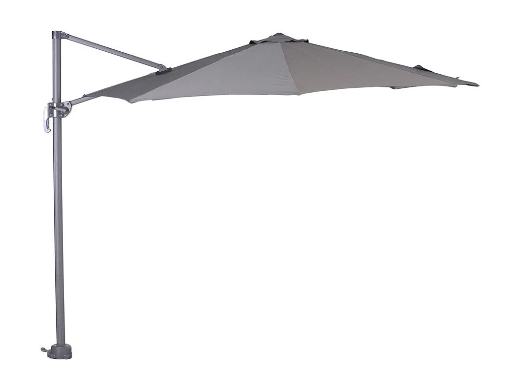 Parasol flotant Garden Impressions Hawaii S gris foncé/gris clair Ø300