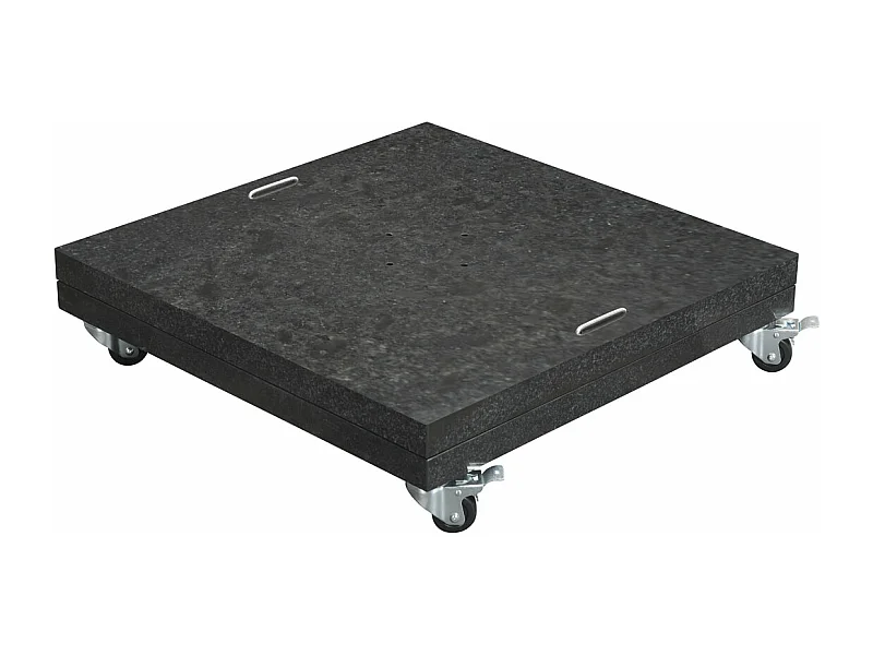 Pied de parasol en granit Garden Impressions Special Hawaii anthracite 150k