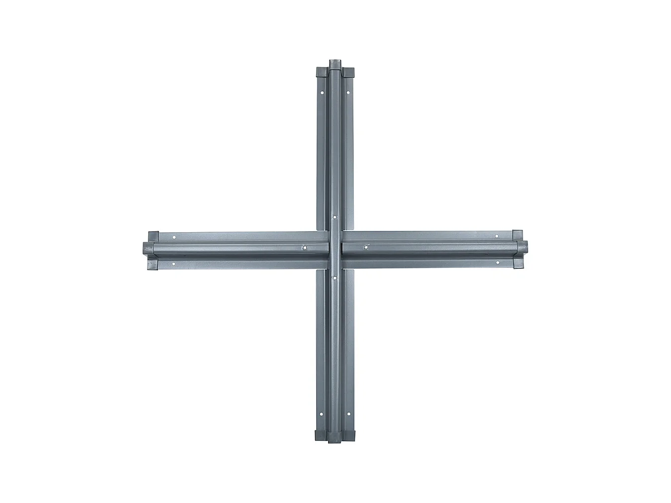 Pied de parasol en croix Garden Impressions Hawaii gris foncé