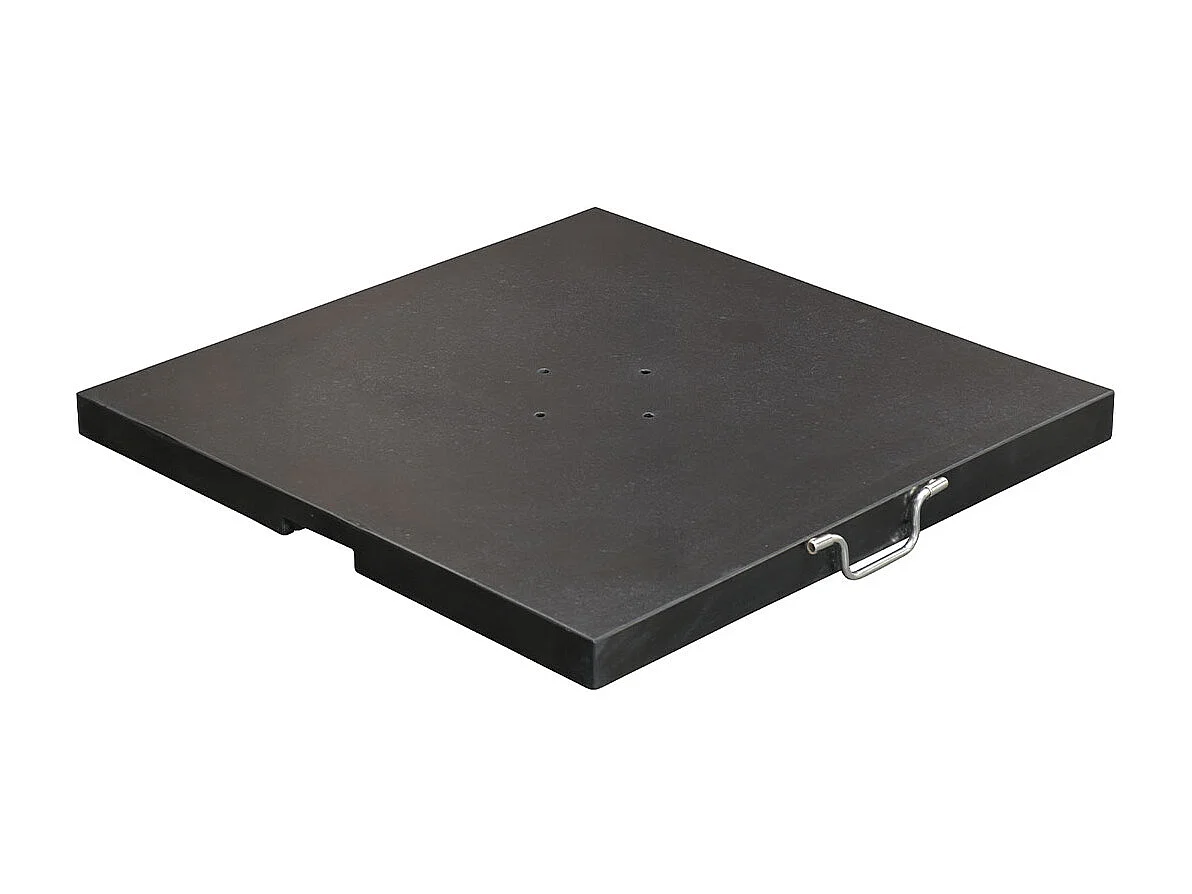 Garden Impressions Hawaii granieten voet 80 kg - black polished