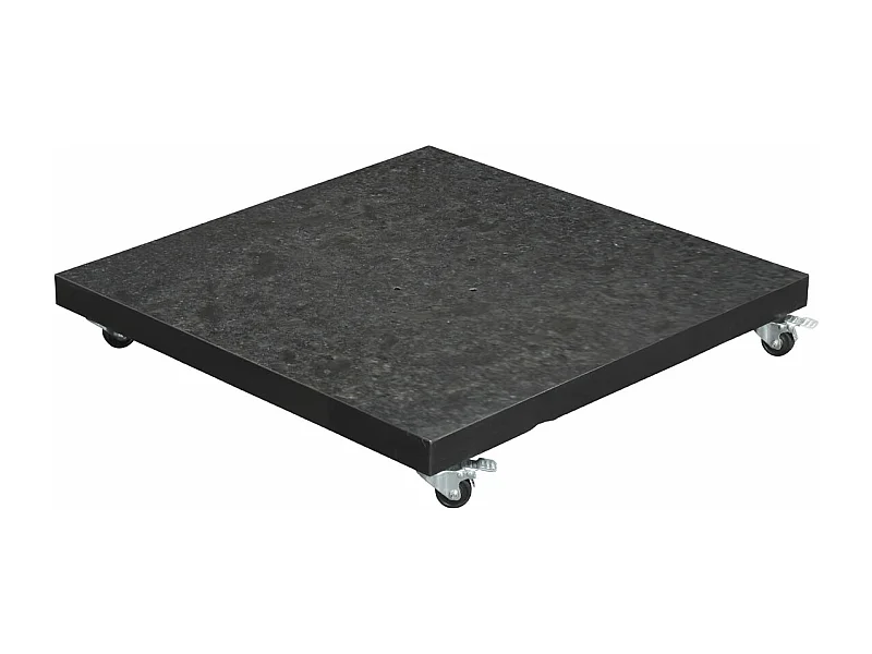 Pied de parasol en granit Garden Impressions Special Hawaii anthracite 90k