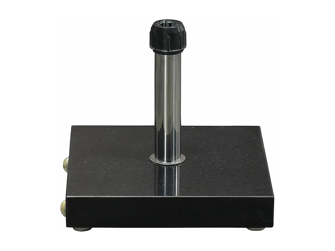 Garden Impressions Einstein granieten parasolvoet 40 kg - black polished