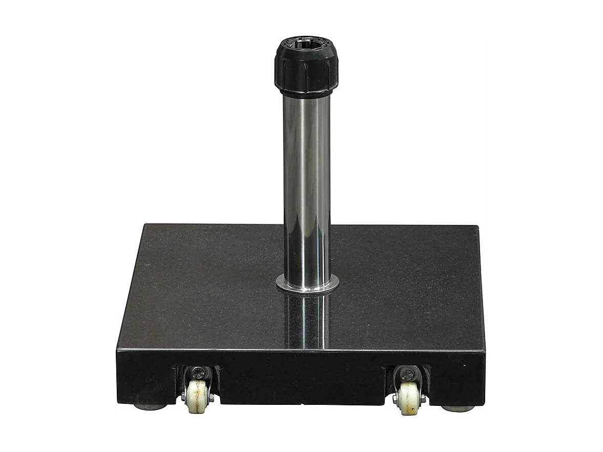 Garden Impressions Einstein granieten parasolvoet 40 kg - black polished