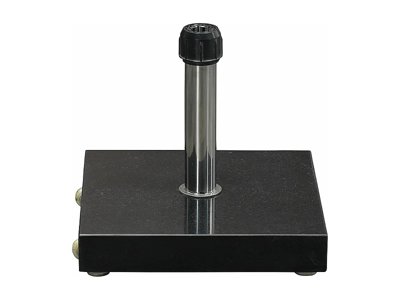 Garden Impressions Einstein granieten parasolvoet 40 kg - black polished