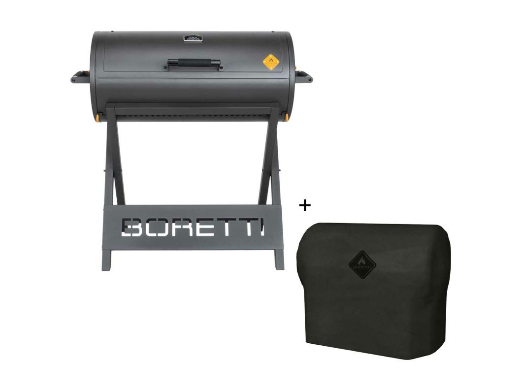 Boretti Barilo houtskoolbarbecue 2.0 incl. beschermhoes