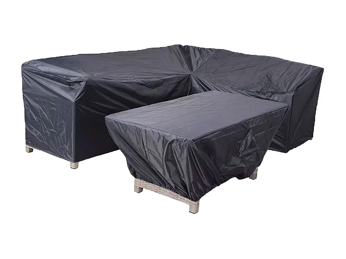Housse de protection salon de jardin salle à manger Garden Impression 255/205x73x80 et 152x82x65cm