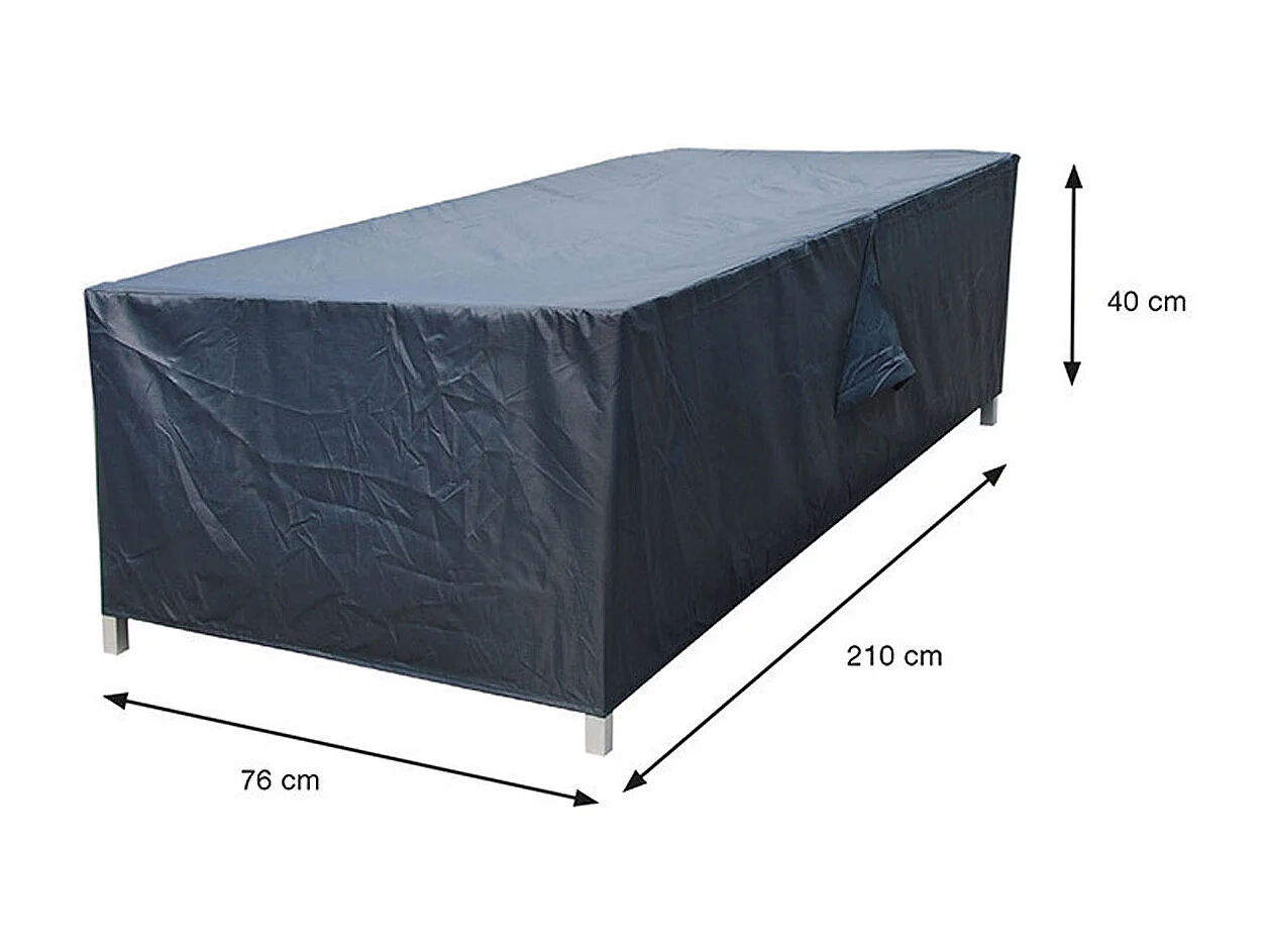 Garden Impressions Ligbed beschermhoes 210x76xH40 cm