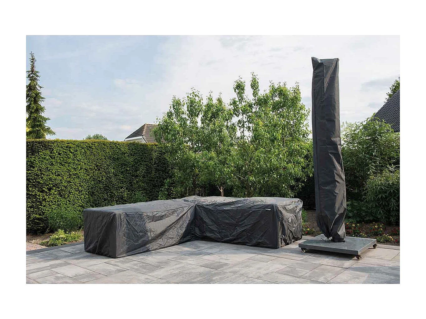 Housse de protection pour parasol flottant Garden Impressions Hawaii 260x58cm