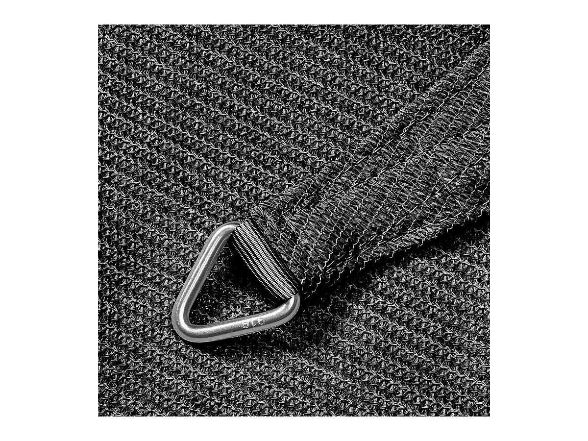 Platinum Coolfit schaduwdoek driehoek 5.0x5.0x5.0m - Antraciet