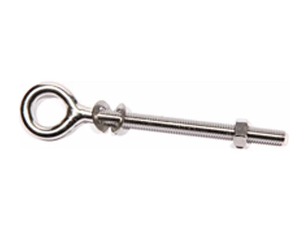 Platinum Bout met oog voor paal - M8 x 100 - RVS