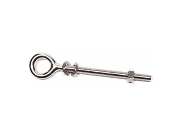 Platinum Bout met oog voor paal - M8 x 100 - RVS