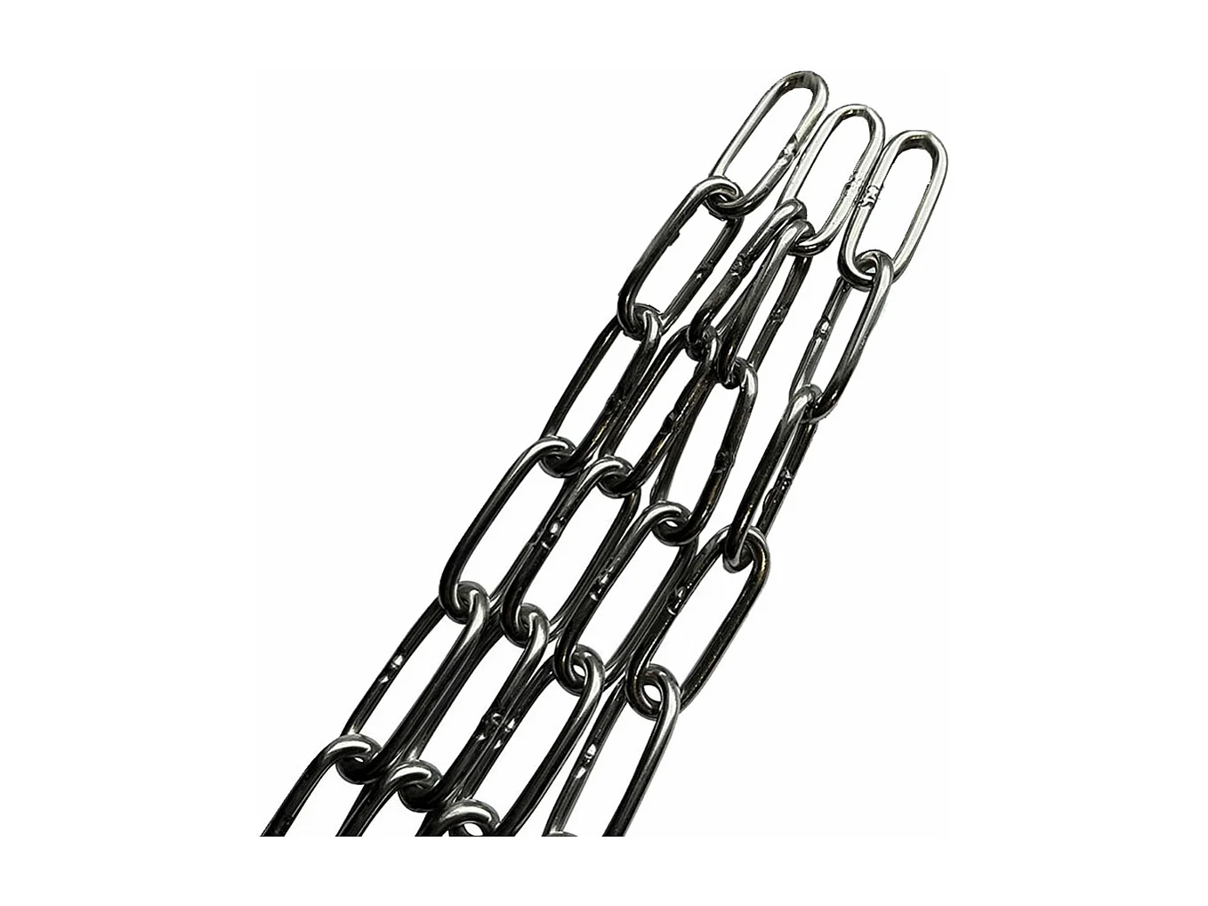 Platinum Ketting schalm 4mm - lang 2m - RVS