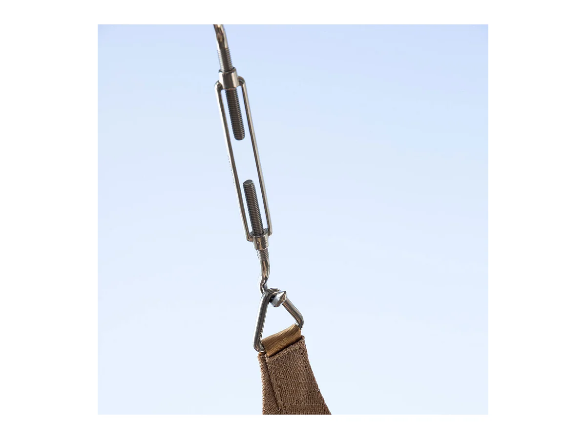 Platinum M10 Spanmoer 2 x haak - RVS