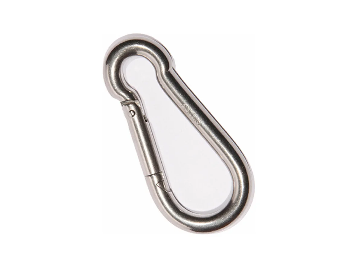 Karabijn crochet Platinum 8 x 80 mm acier inoxydable