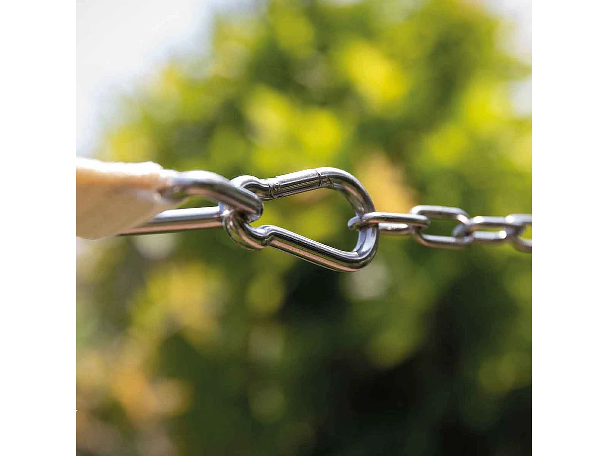 Karabijn crochet Platinum 8 x 80 mm acier inoxydable