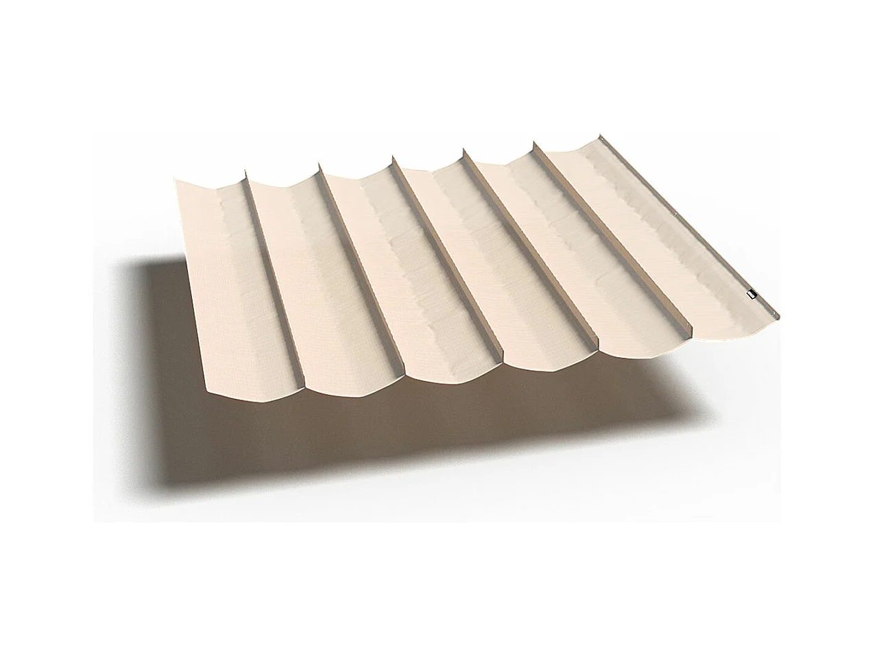 Platinum Harmonica schaduwdoek - 290 x 400 cm - Gebroken Wit