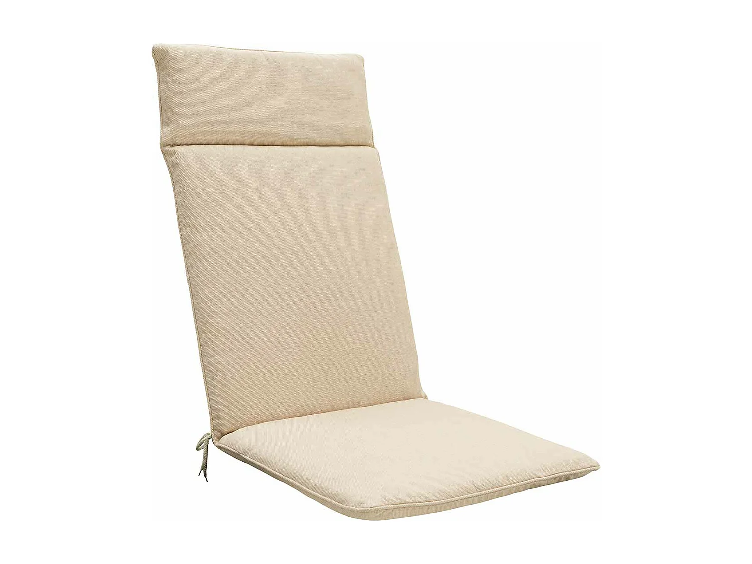 Madison Tuinstoelkussen 120x50cm - Beige canvas eco+