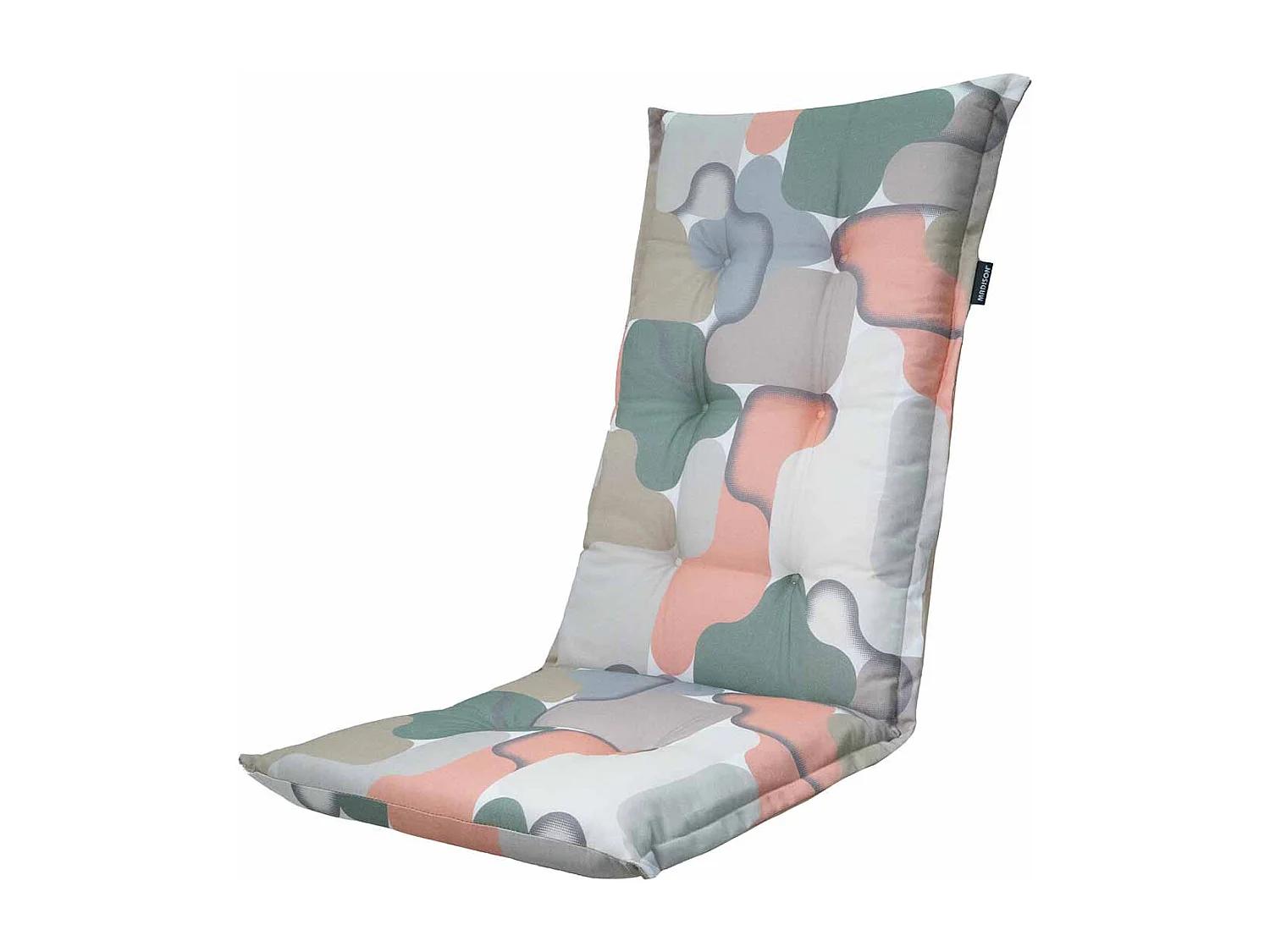 Madison Tuinstoelkussen 123x50cm - Grafi salmone