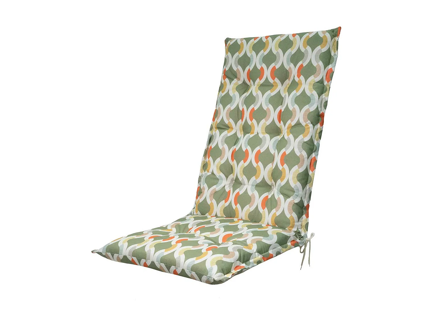 Madison Tuinstoelkussen 123x50cm - Outdoor+ Trivia green