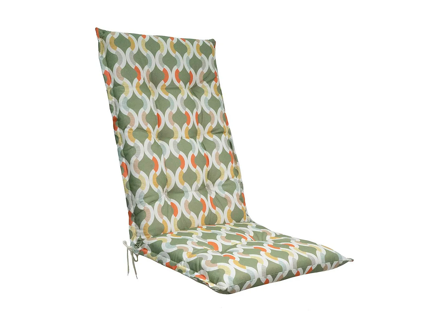 Madison Tuinstoelkussen 123x50cm - Outdoor+ Trivia green