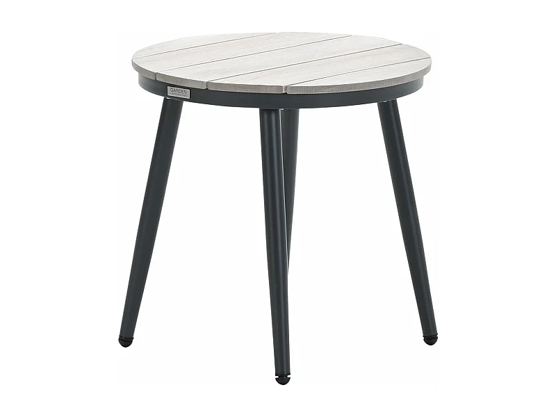 Garden Impressions Lucas bijzettafel Ø50 - light teak vironwood