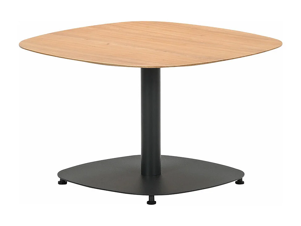Table d'appoint Garden Impressions Kariko look en teck léger 70x70x43cm