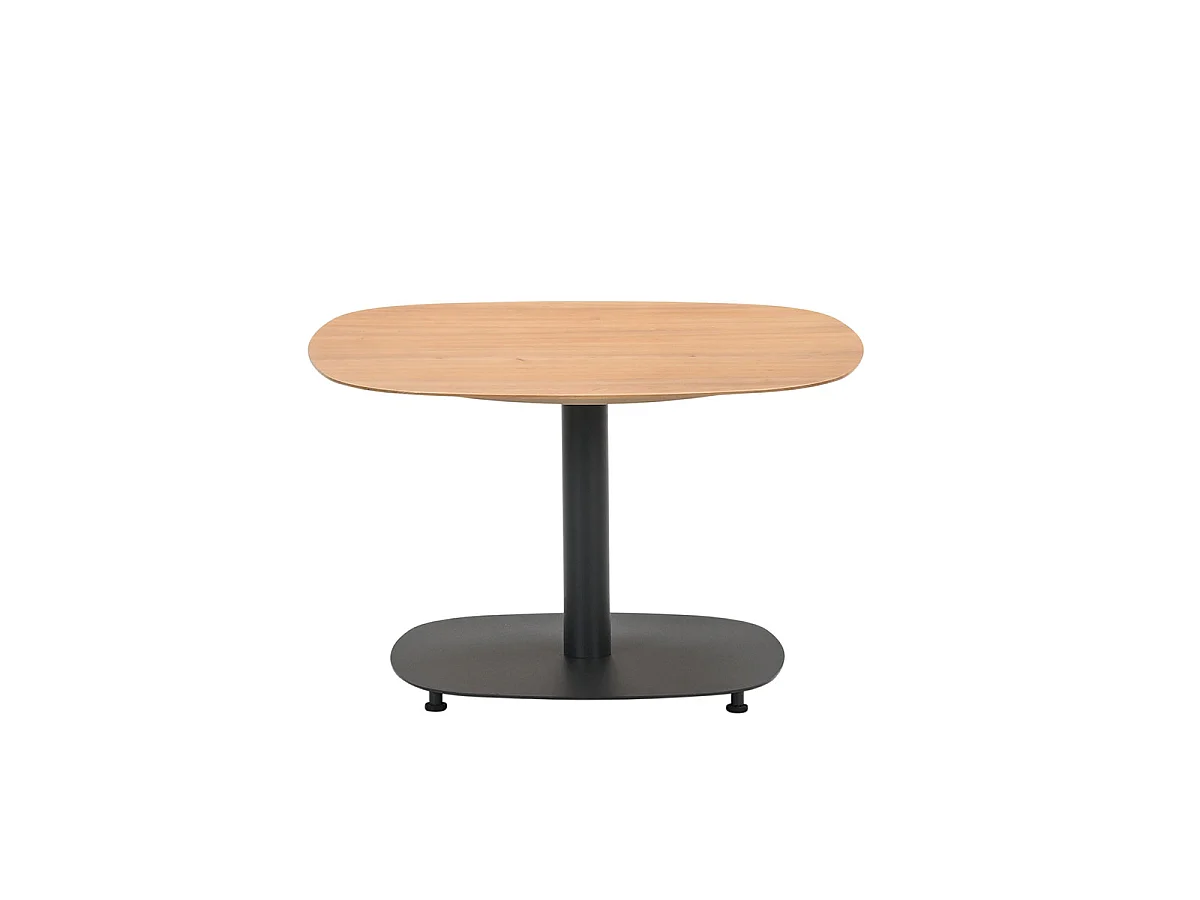 Table d'appoint Garden Impressions Kariko look en teck léger 70x70x43cm