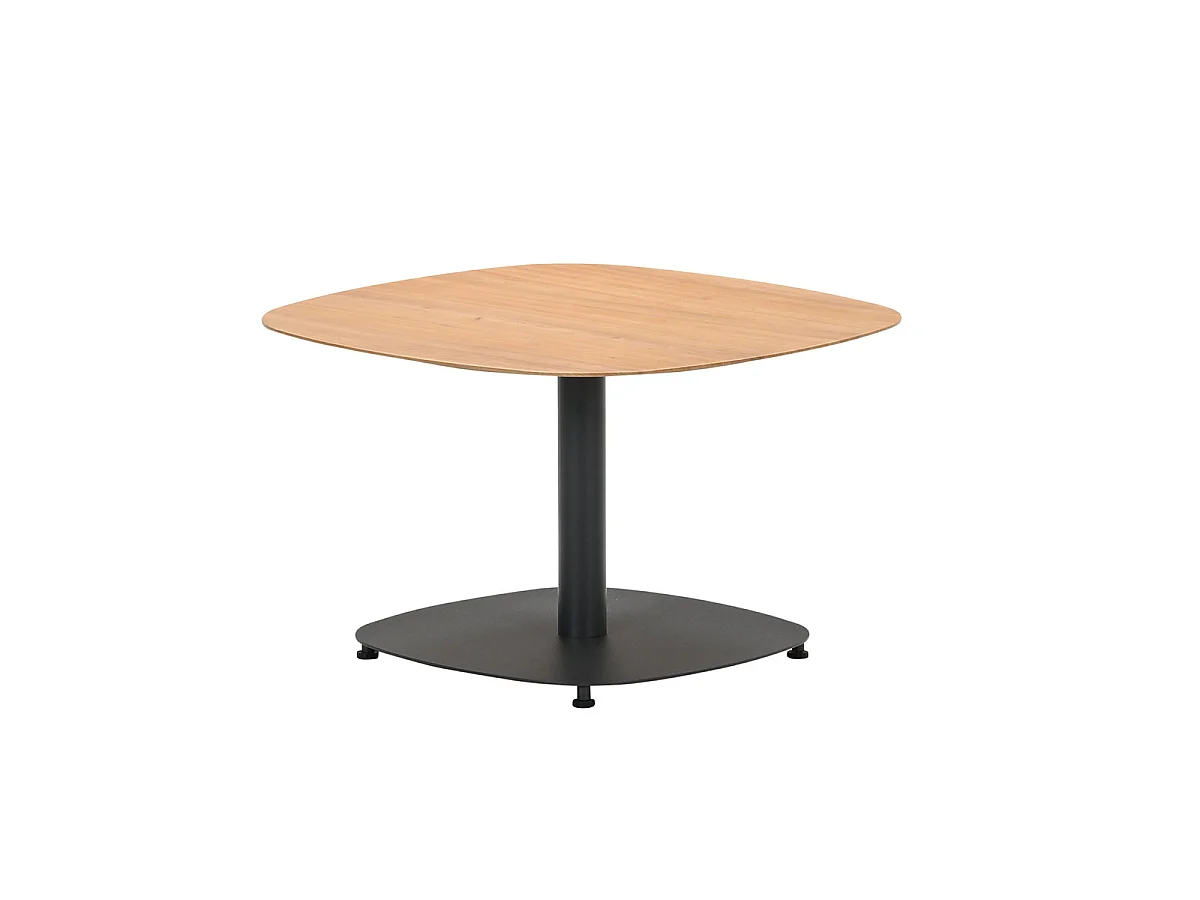 Table d'appoint Garden Impressions Kariko look en teck léger 70x70x43cm