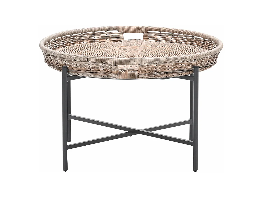 Table d'appoint Garden Impressions Nigori naturel Ø70xH40 cm