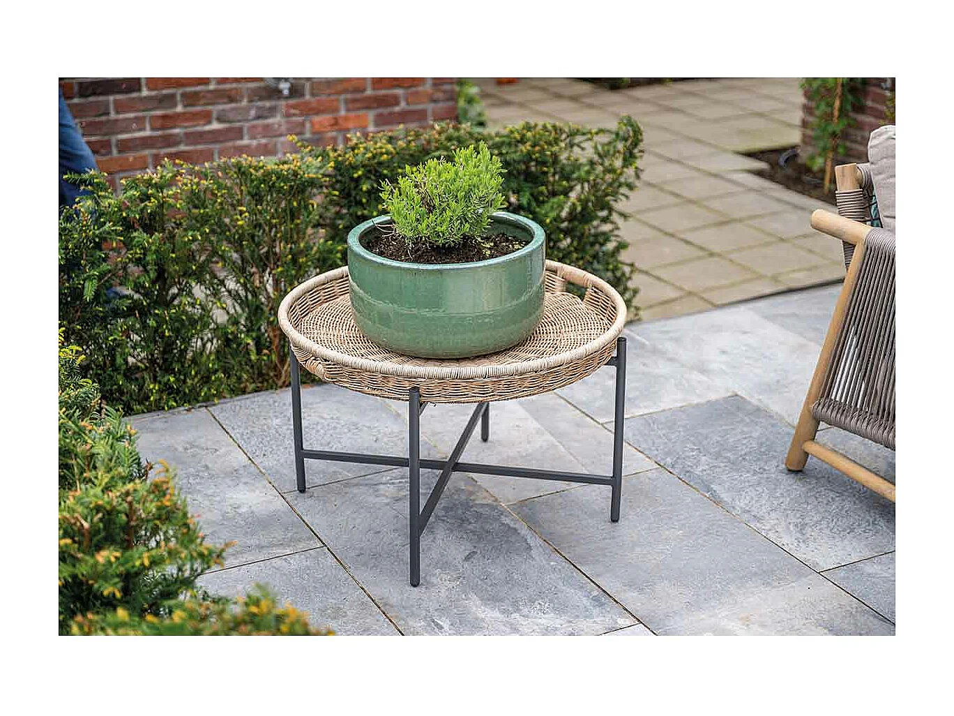 Garden Impressions Nigori bijzettafel Ø70xH40 cm - natural