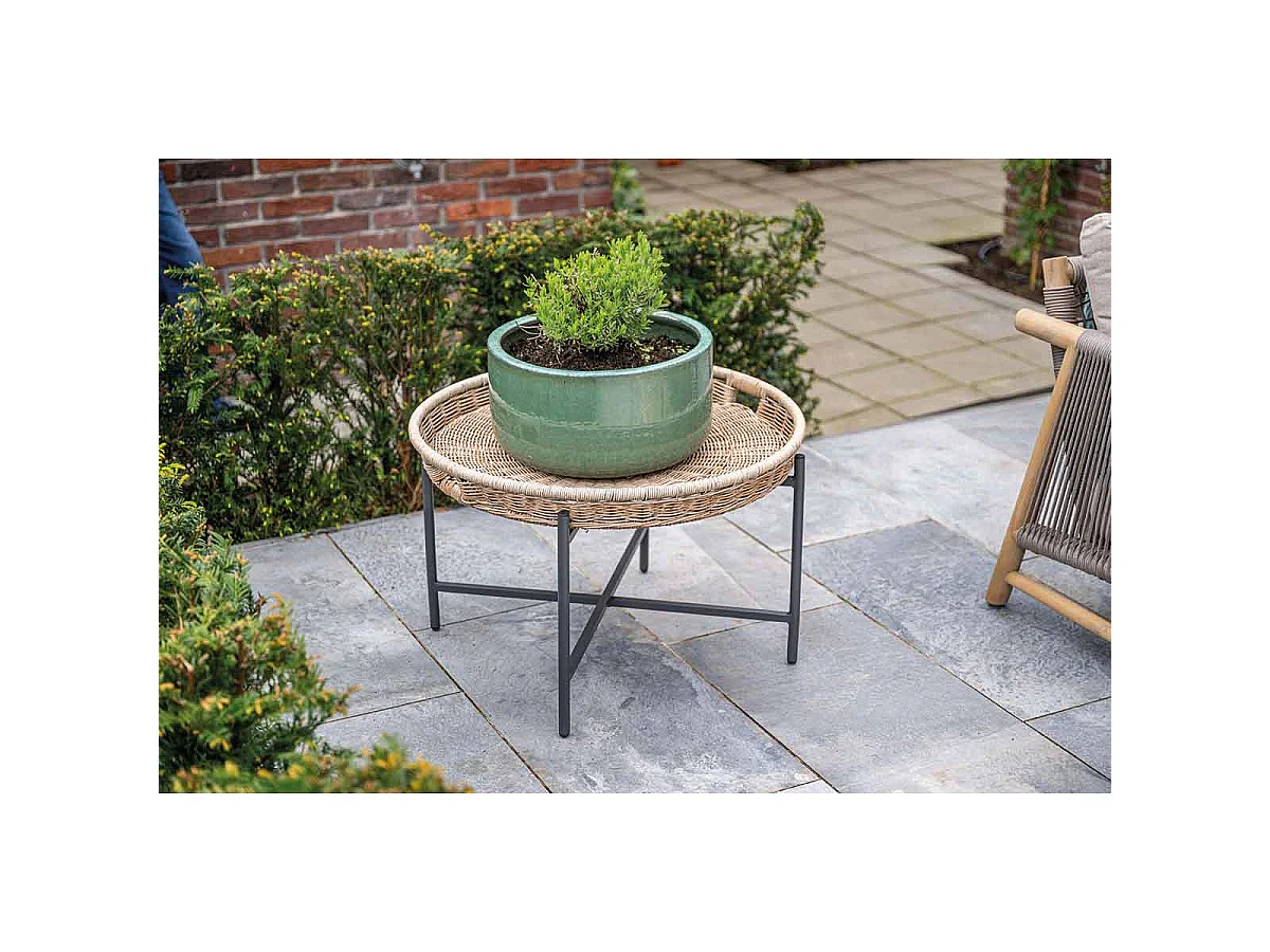 Garden Impressions Nigori bijzettafel Ø70xH40 cm - natural