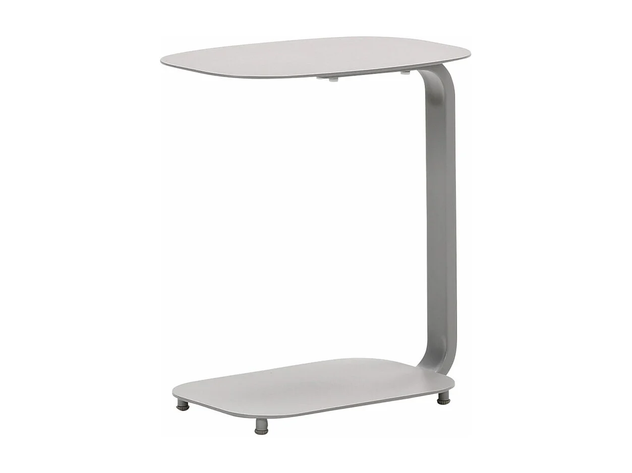 Garden Impressions table d'appoint pour ordinateur portable Sem taupe 45x30xH51 cm