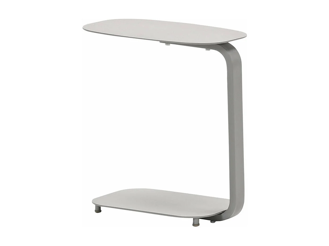 Garden Impressions table d'appoint pour ordinateur portable Sem taupe 45x30xH51 cm