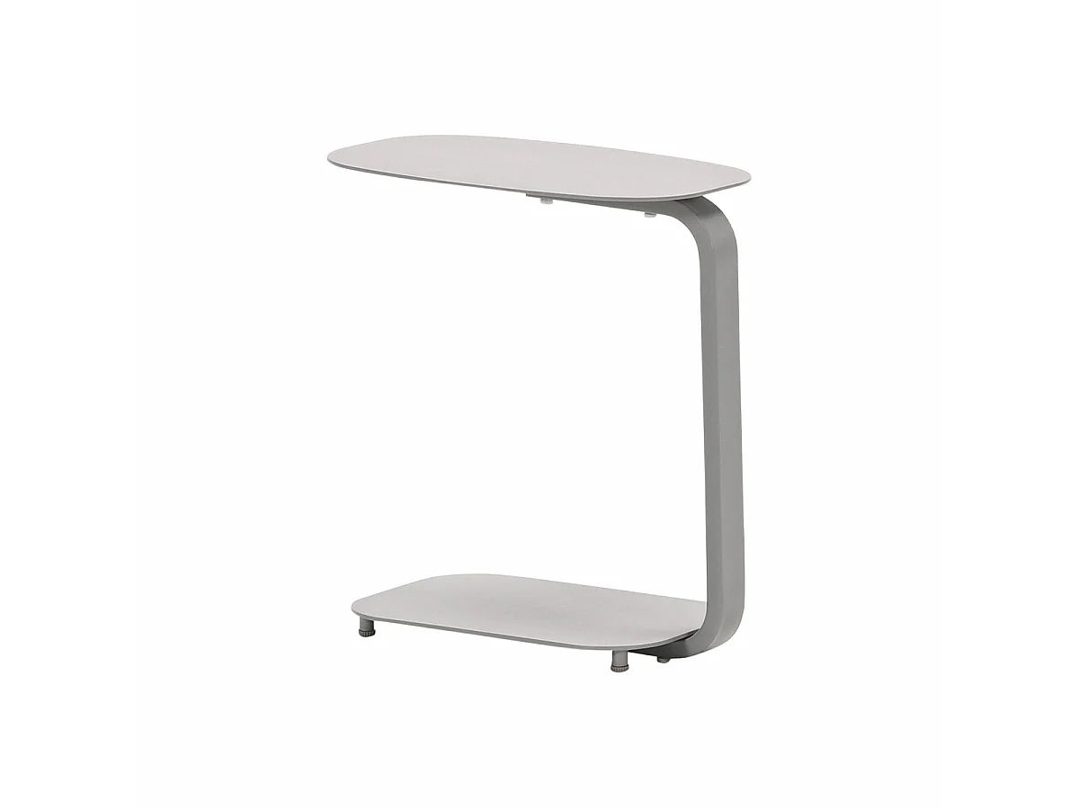 Garden Impressions table d'appoint pour ordinateur portable Sem taupe 45x30xH51 cm