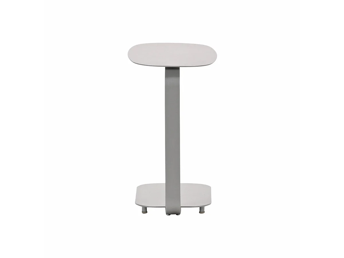 Garden Impressions table d'appoint pour ordinateur portable Sem taupe 45x30xH51 cm