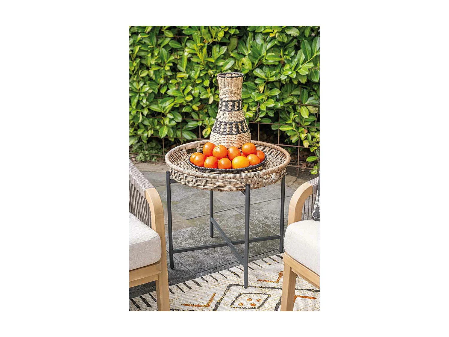 Garden Impressions Nigori bijzettafel Ø60xH50 cm - natural