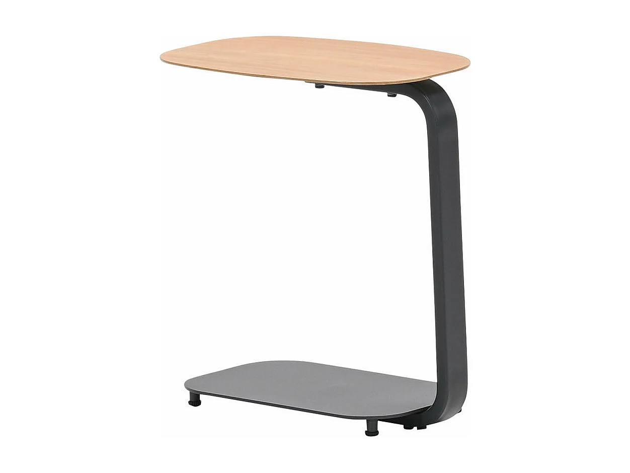 Garden Impressions table d'appoint pour ordinateur portable Sem aspect teck clair 45x30xH51 cm