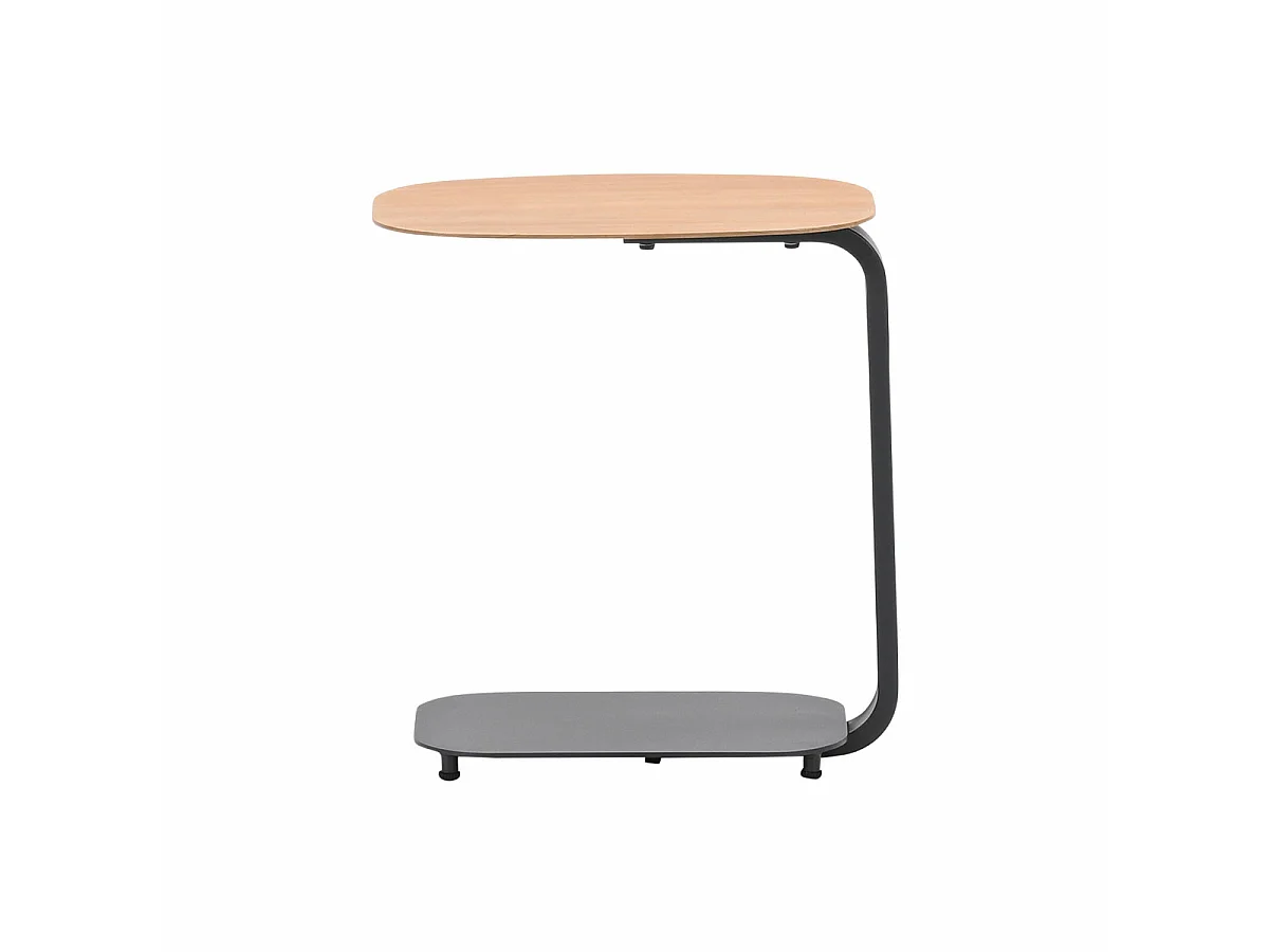 Garden Impressions table d'appoint pour ordinateur portable Sem aspect teck clair 45x30xH51 cm