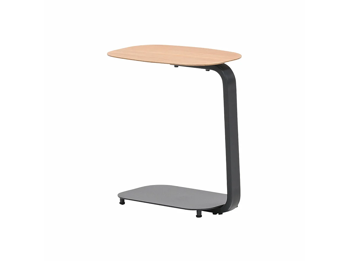 Garden Impressions table d'appoint pour ordinateur portable Sem aspect teck clair 45x30xH51 cm