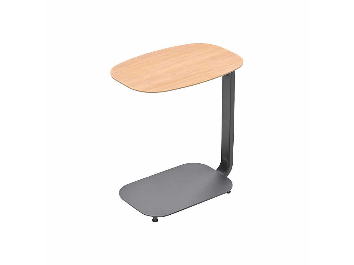 Garden Impressions table d'appoint pour ordinateur portable Sem aspect teck clair 45x30xH51 cm